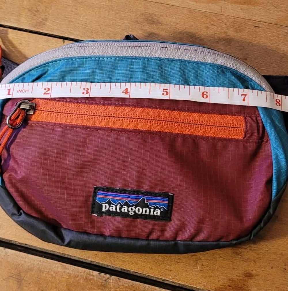 Patagonia Colorblock Waist Pack - Red, Green, Yellow - Picture 4 of 7